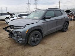 Salvage cars for sale at Elgin, IL auction: 2022 Chevrolet Trailblazer RS