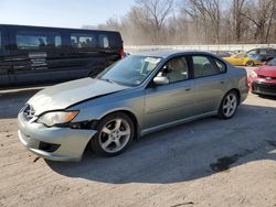 Salvage cars for sale at Ellwood City, PA auction: 2009 Subaru Legacy 2.5I