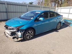 Salvage cars for sale at Shreveport, LA auction: 2017 Toyota Prius Prime