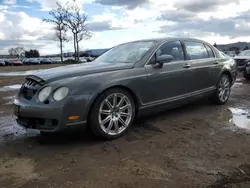 Salvage cars for sale at San Martin, CA auction: 2006 Bentley Continental Flying Spur