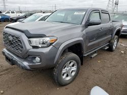 Salvage trucks for sale at Elgin, IL auction: 2017 Toyota Tacoma Double Cab