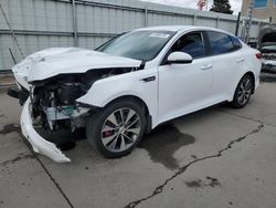 Salvage cars for sale at Littleton, CO auction: 2016 KIA Optima SX