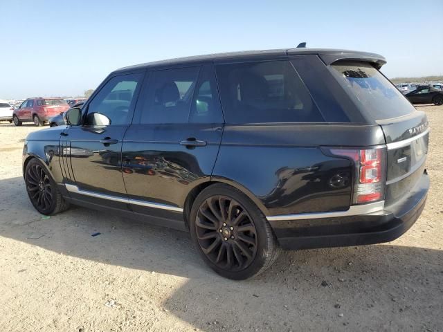 2016 Land Rover Range Rover Supercharged