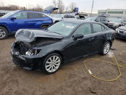 Salvage cars for sale at Chicago Heights, IL auction: 2008 Lexus IS 250