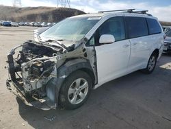 Salvage cars for sale at Littleton, CO auction: 2015 Toyota Sienna LE