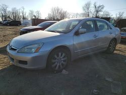 Salvage cars for sale at Baltimore, MD auction: 2007 Honda Accord EX