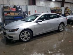 Chevrolet salvage cars for sale: 2017 Chevrolet Malibu Premier