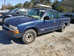 Salvage cars for sale at Savannah, GA auction: 2002 Chevrolet S Truck S10