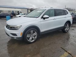 Salvage cars for sale at Pennsburg, PA auction: 2018 Volkswagen Tiguan SEL Premium