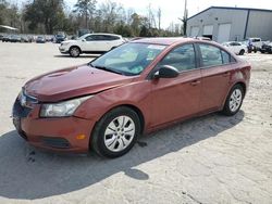 Salvage cars for sale at Savannah, GA auction: 2013 Chevrolet Cruze LS