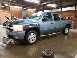 Salvage cars for sale at Ebensburg, PA auction: 2008 Chevrolet Silverado K1500