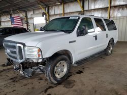 Ford salvage cars for sale: 2005 Ford Excursion XLT