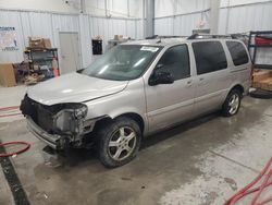 Salvage cars for sale at Wayland, MI auction: 2008 Chevrolet Uplander LT