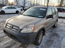 Salvage cars for sale at Central Square, NY auction: 2006 Honda CR-V EX