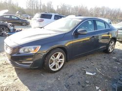 Salvage cars for sale at Waldorf, MD auction: 2015 Volvo S60 Premier