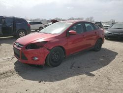 Salvage cars for sale at Kansas City, KS auction: 2012 Ford Focus SE