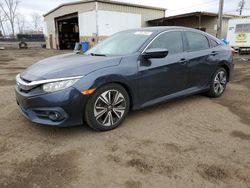 Salvage cars for sale at New Britain, CT auction: 2016 Honda Civic EX