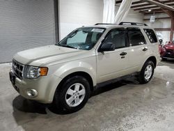 2012 Ford Escape XLT en venta en Leroy, NY