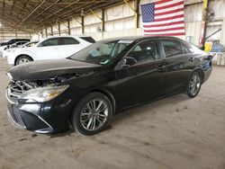 Toyota salvage cars for sale: 2016 Toyota Camry LE