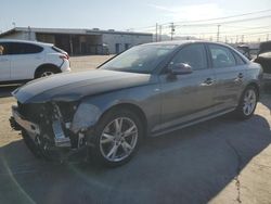 Salvage cars for sale at Sun Valley, CA auction: 2018 Audi A4 Premium