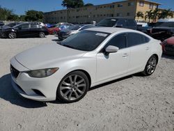 Salvage cars for sale at Opa Locka, FL auction: 2016 Mazda 6 Touring