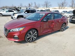 Salvage cars for sale at Bridgeton, MO auction: 2021 Nissan Altima SR