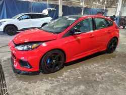 Salvage cars for sale at Woodhaven, MI auction: 2018 Ford Focus RS