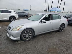 Salvage cars for sale at Van Nuys, CA auction: 2011 Infiniti G37 Base