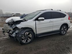 Salvage SUVs for sale at auction: 2015 Honda CR-V Touring