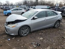 Salvage cars for sale at Chalfont, PA auction: 2017 Toyota Camry LE