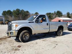 Salvage cars for sale at Mendon, MA auction: 2011 Ford F250 Super Duty