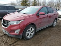 Salvage cars for sale at auction: 2018 Chevrolet Equinox LT