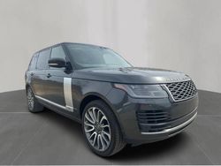 Salvage cars for sale at North Billerica, MA auction: 2020 Land Rover Range Rover P525 HSE