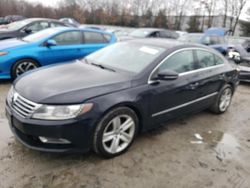 Salvage cars for sale at North Billerica, MA auction: 2013 Volkswagen CC Sport