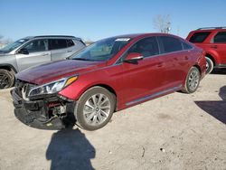 Salvage cars for sale at Kansas City, KS auction: 2015 Hyundai Sonata Sport