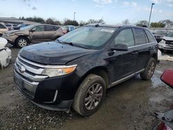 Salvage cars for sale at Sacramento, CA auction: 2011 Ford Edge Limited