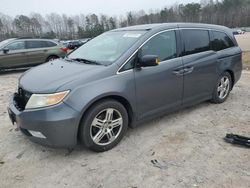 Salvage cars for sale at Charles City, VA auction: 2012 Honda Odyssey Touring