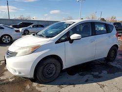 Salvage cars for sale at Littleton, CO auction: 2015 Nissan Versa Note S