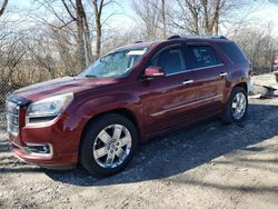 Salvage cars for sale at Cicero, IN auction: 2016 GMC Acadia Denali