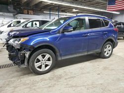 Salvage cars for sale at Wheeling, IL auction: 2014 Toyota Rav4 XLE