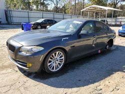 Salvage cars for sale at Austell, GA auction: 2011 BMW 550 I