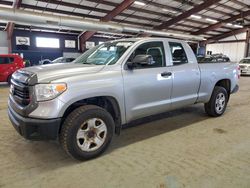 Salvage trucks for sale at East Granby, CT auction: 2015 Toyota Tundra Double Cab SR