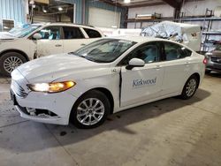 Salvage cars for sale at Eldridge, IA auction: 2017 Ford Fusion S