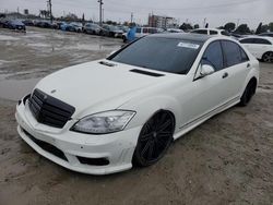 Salvage cars for sale at Los Angeles, CA auction: 2009 Mercedes-Benz S 550