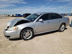 Salvage cars for sale at Amarillo, TX auction: 2010 Chevrolet Impala LTZ