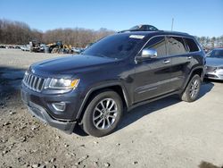 Jeep salvage cars for sale: 2015 Jeep Grand Cherokee Limited