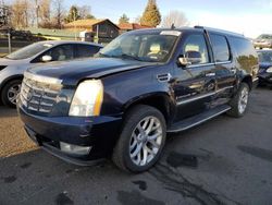 Salvage cars for sale at Denver, CO auction: 2008 Cadillac Escalade ESV