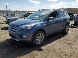 Salvage cars for sale at Laurel, MD auction: 2018 Ford Escape Titanium