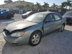 Carros salvage a la venta en subasta: 2005 Ford Taurus SE