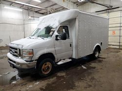 Salvage trucks for sale at Ham Lake, MN auction: 2014 Ford Econoline E450 Super Duty Cutaway Van